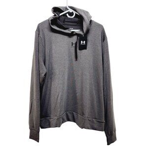 Men's Under Armour UA Rival Terry Cloth Pullover LIGHTWEIGHT Hoodie Size 2XL